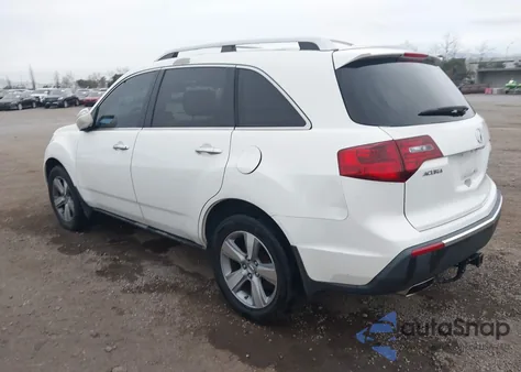 2012 Acura Mdx Technology Package z USA, uszkodzony, nr VIN 2HNYD2H31CH523233